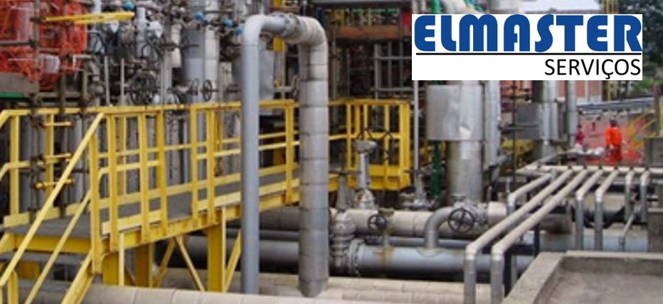 Banner da Elmaster com destaque para montagem industrial